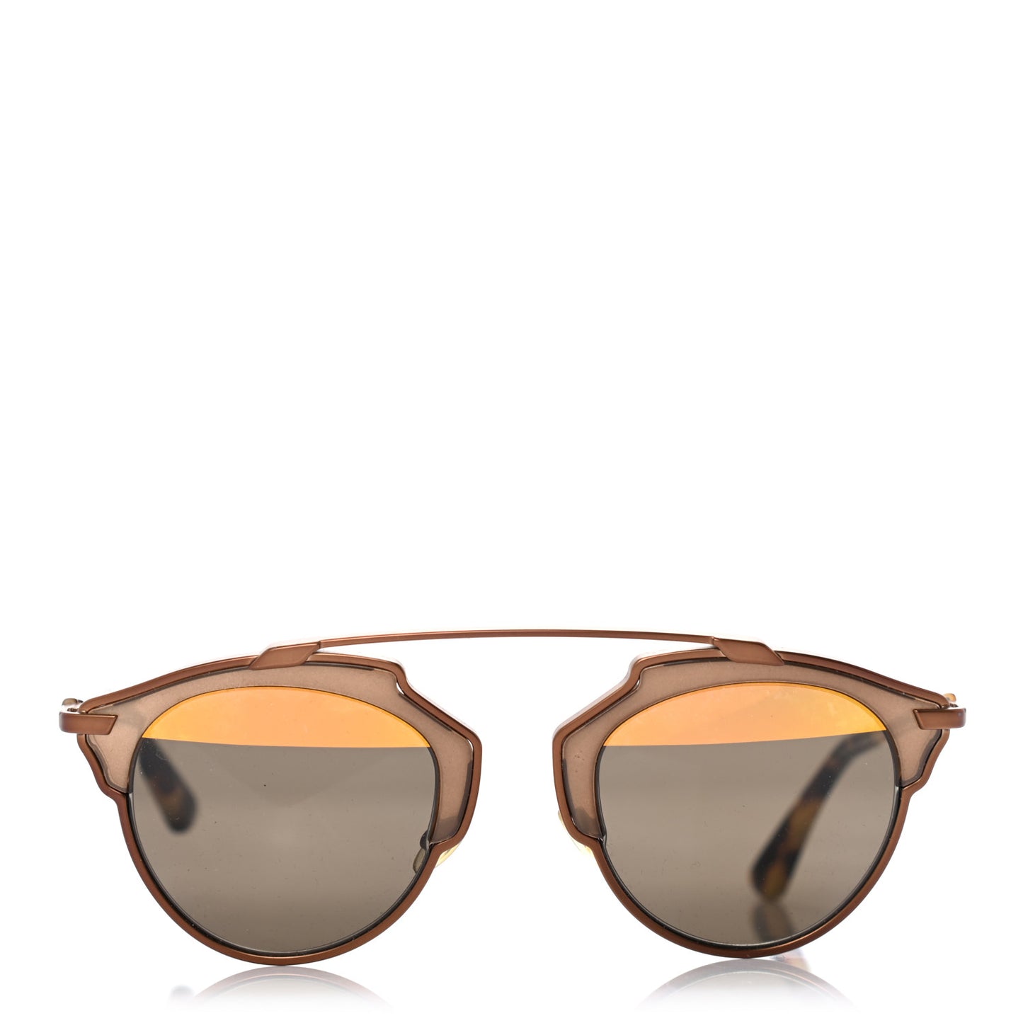 Mirrored So Real Sunglasses Tortoise