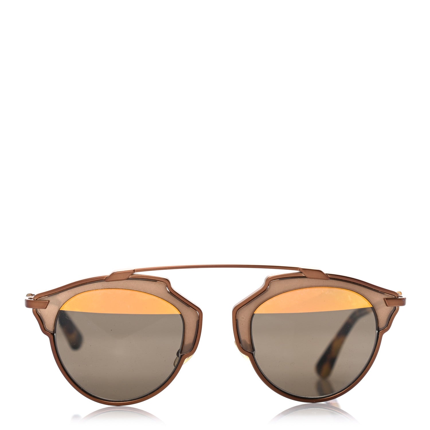 Christian Dior Mirrored So Real Sunglasses Tortoise 2 of 6