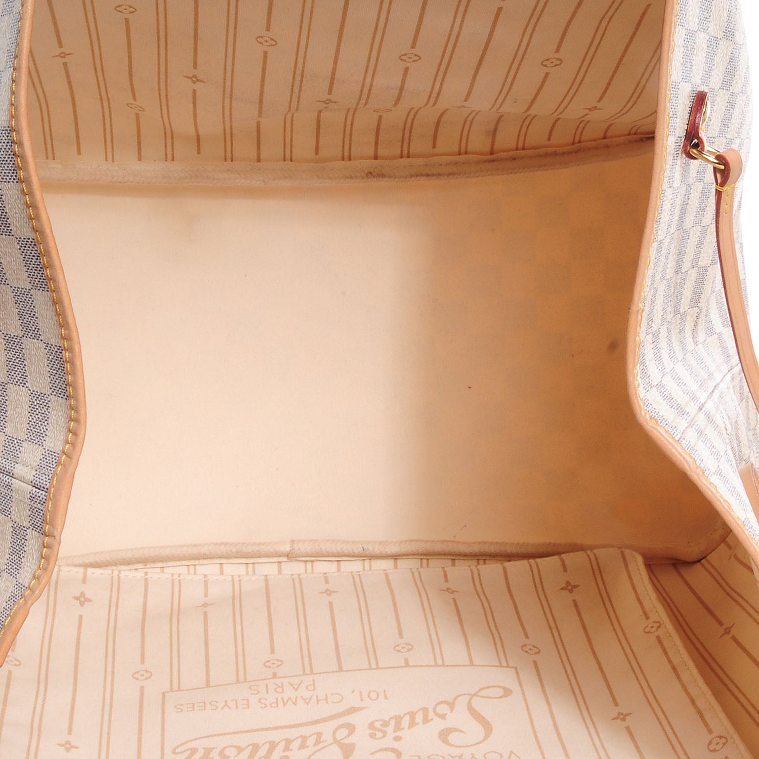 Louis Vuitton Damier Azur Neverfull GM 5 of 7