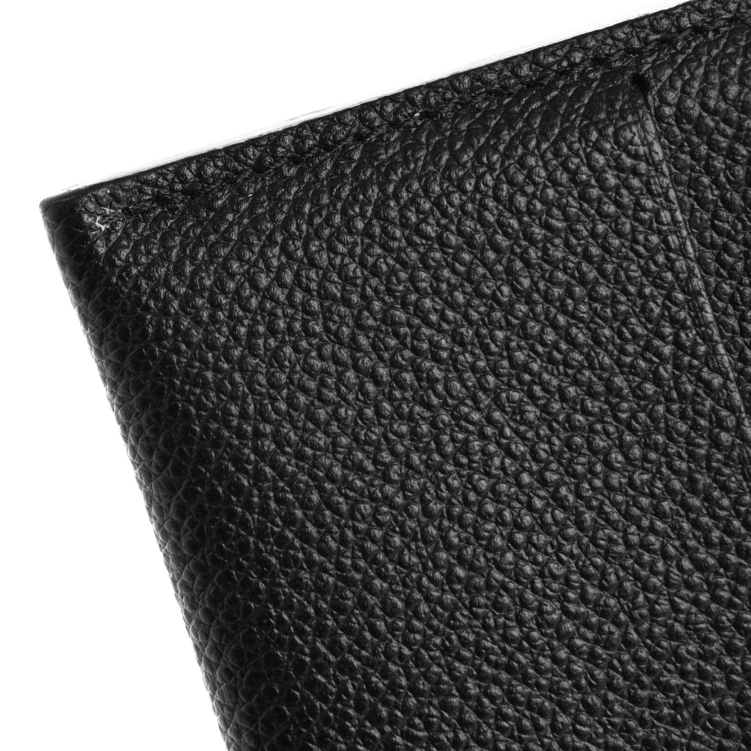 Louis Vuitton Calfskin Felicie Chain Wallet Card Holder Insert Black 8 of 8