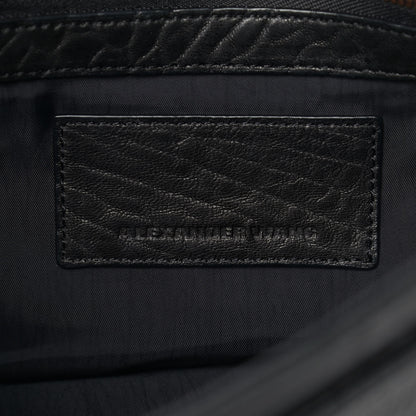 Alexander Wang Pebbled Lambskin Lia Sling Black Rose Hardware 6 of 10