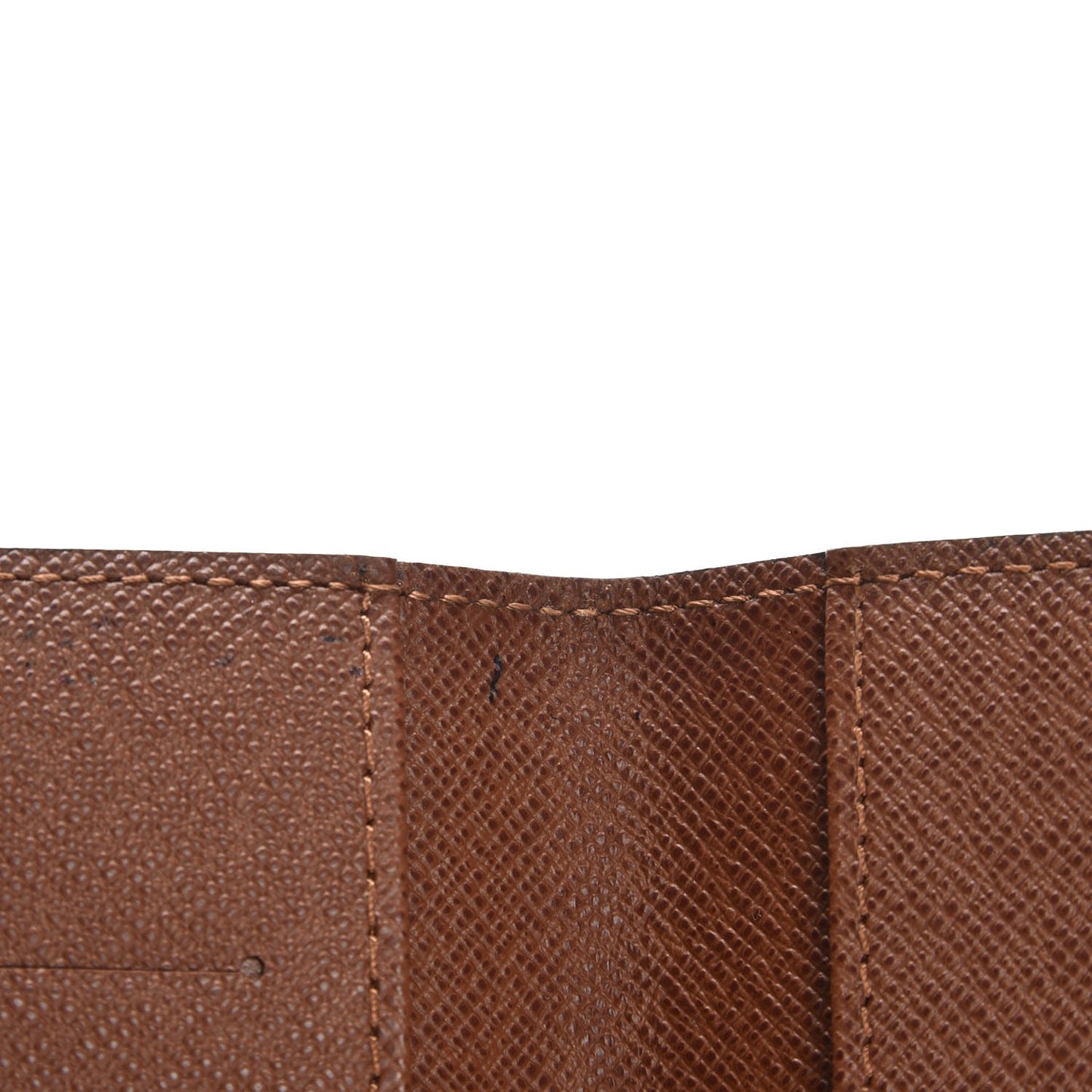 Monogram Checkbook Holder Wallet