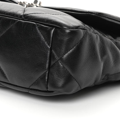 Chanel Lambskin Quilted Medium Chanel 19 Flap Black 10 of 13