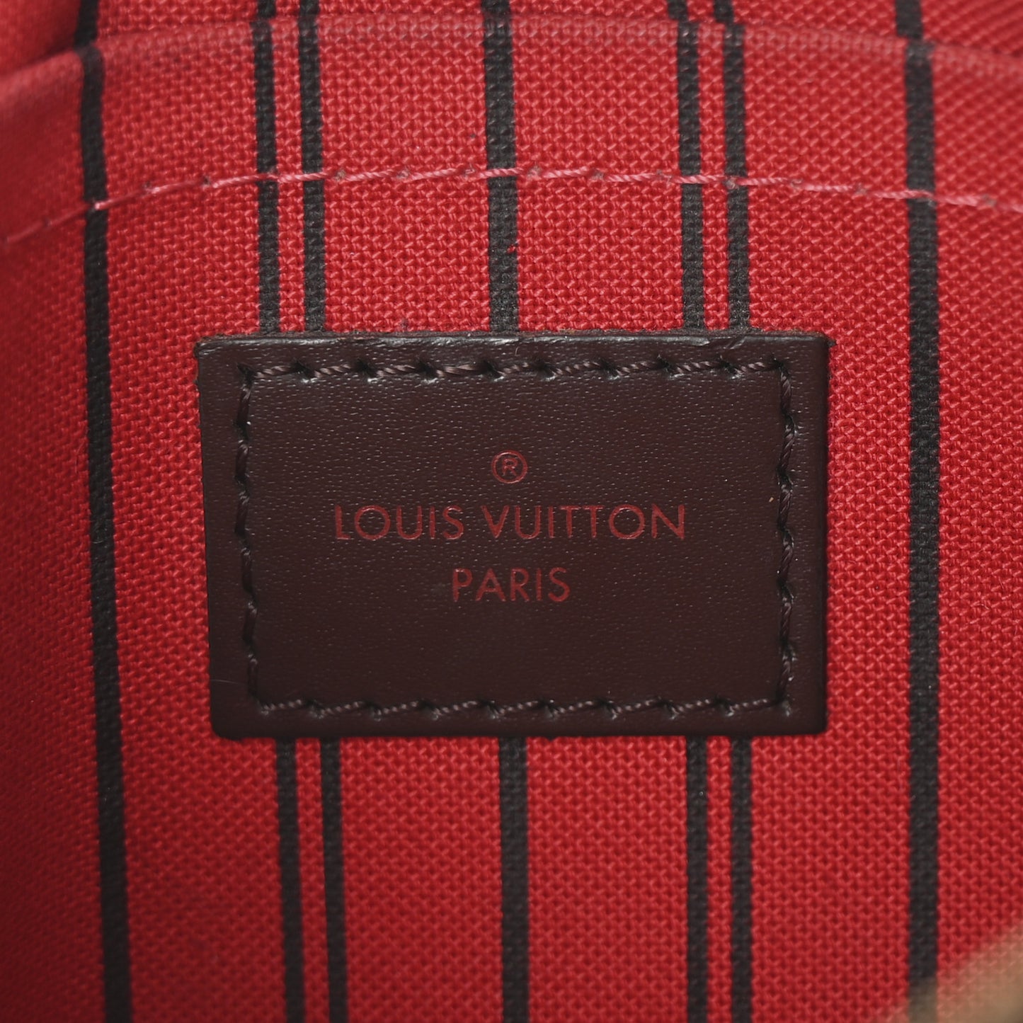 Damier Ebene Neverfull MM GM Pochette