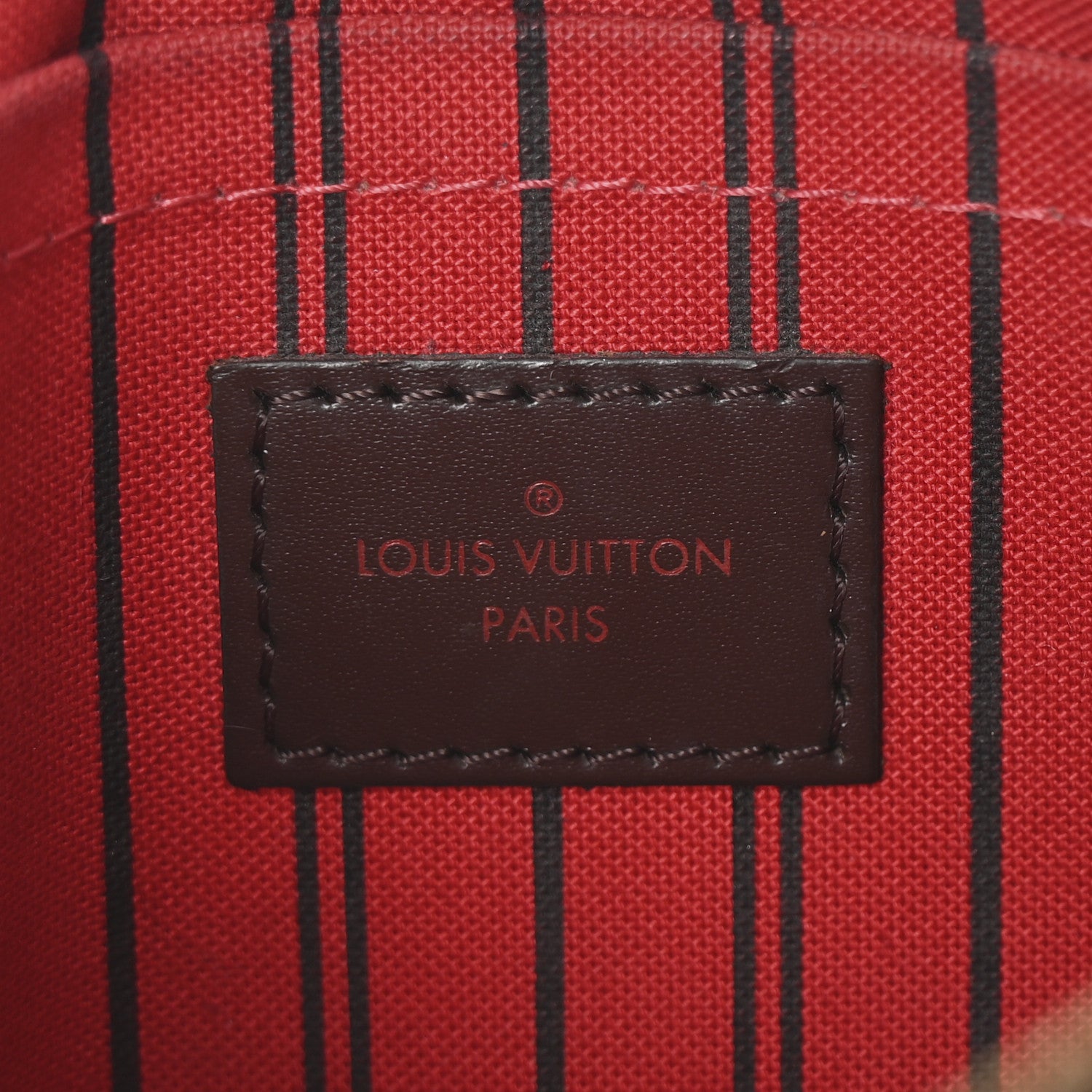 Louis Vuitton Damier Ebene Neverfull MM GM Pochette 6 of 6