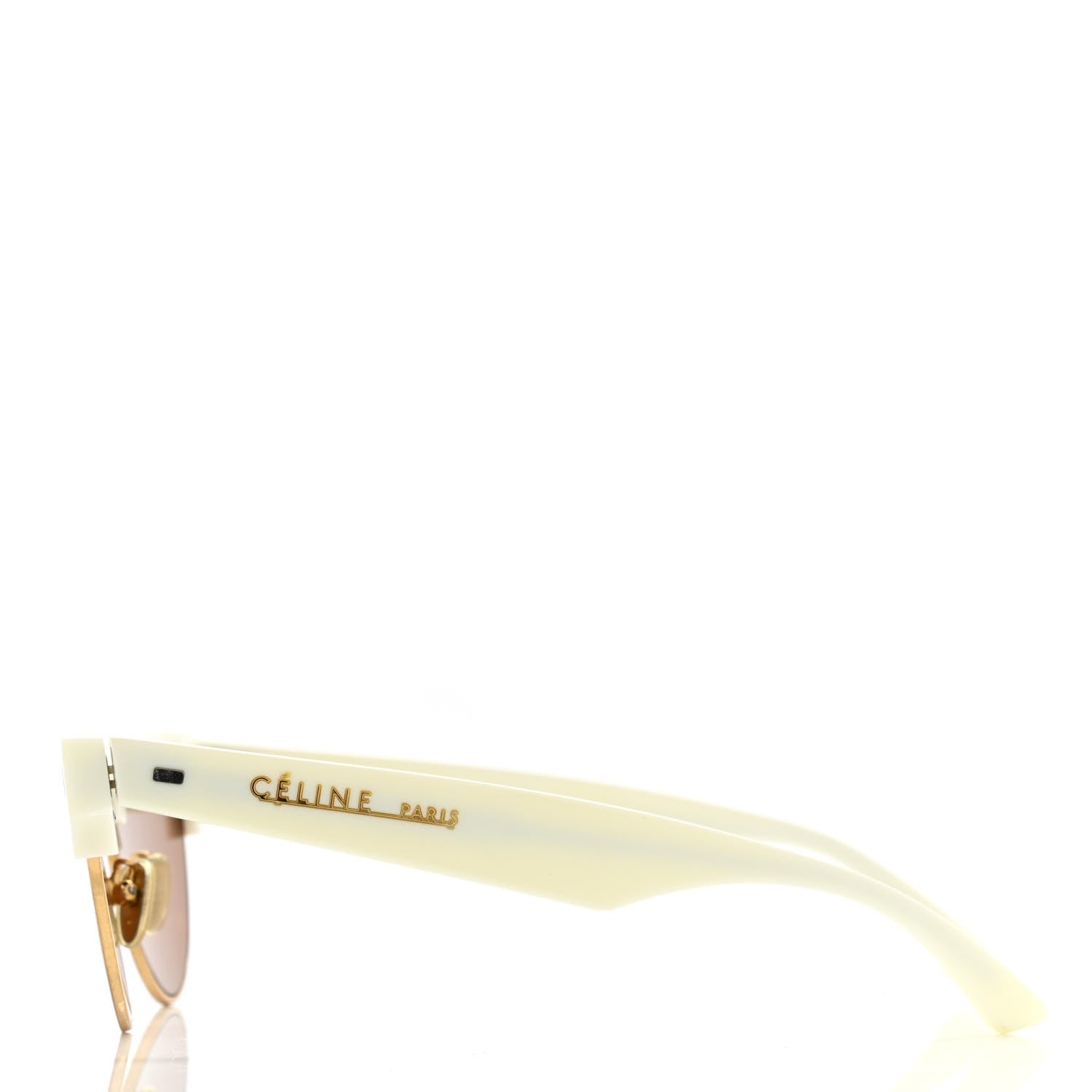 Celine Acetate Cat Eye Sunglasses CL40059U White 3 of 7