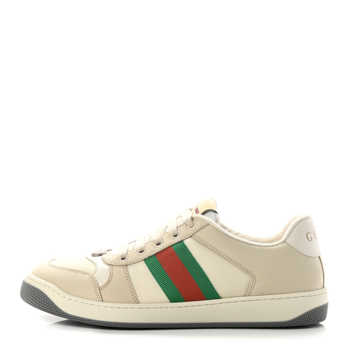 Nylon Nubuck Web Womens Screener Sneakers 39.5 Mystic White Dusty Milk