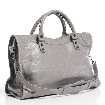 Balenciaga Agneau Classic Hardware City Gris Pyrite 6 of 12