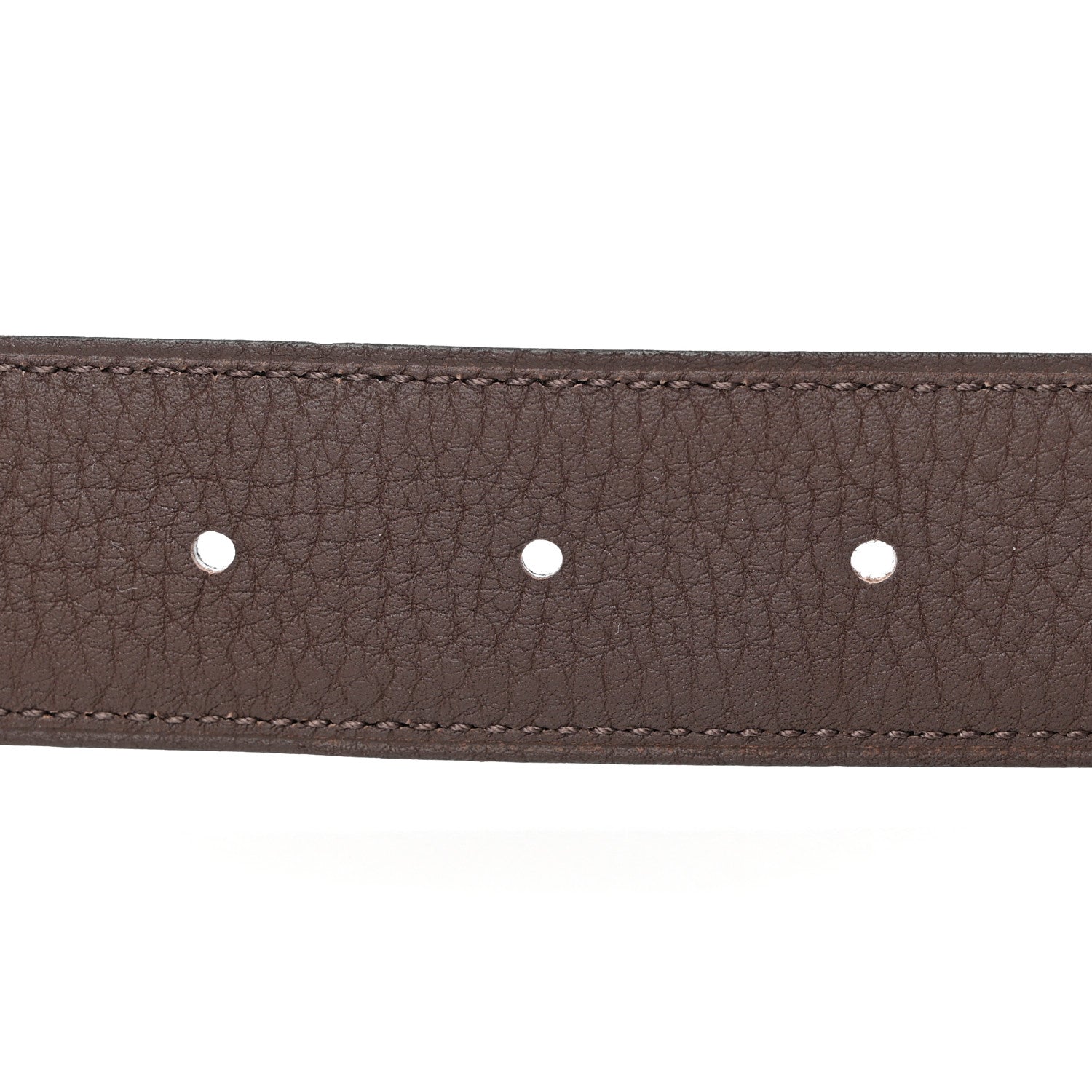 Hermes Box Togo 38mm Constance H Belt 85 34 Black Chocolate 5 of 6