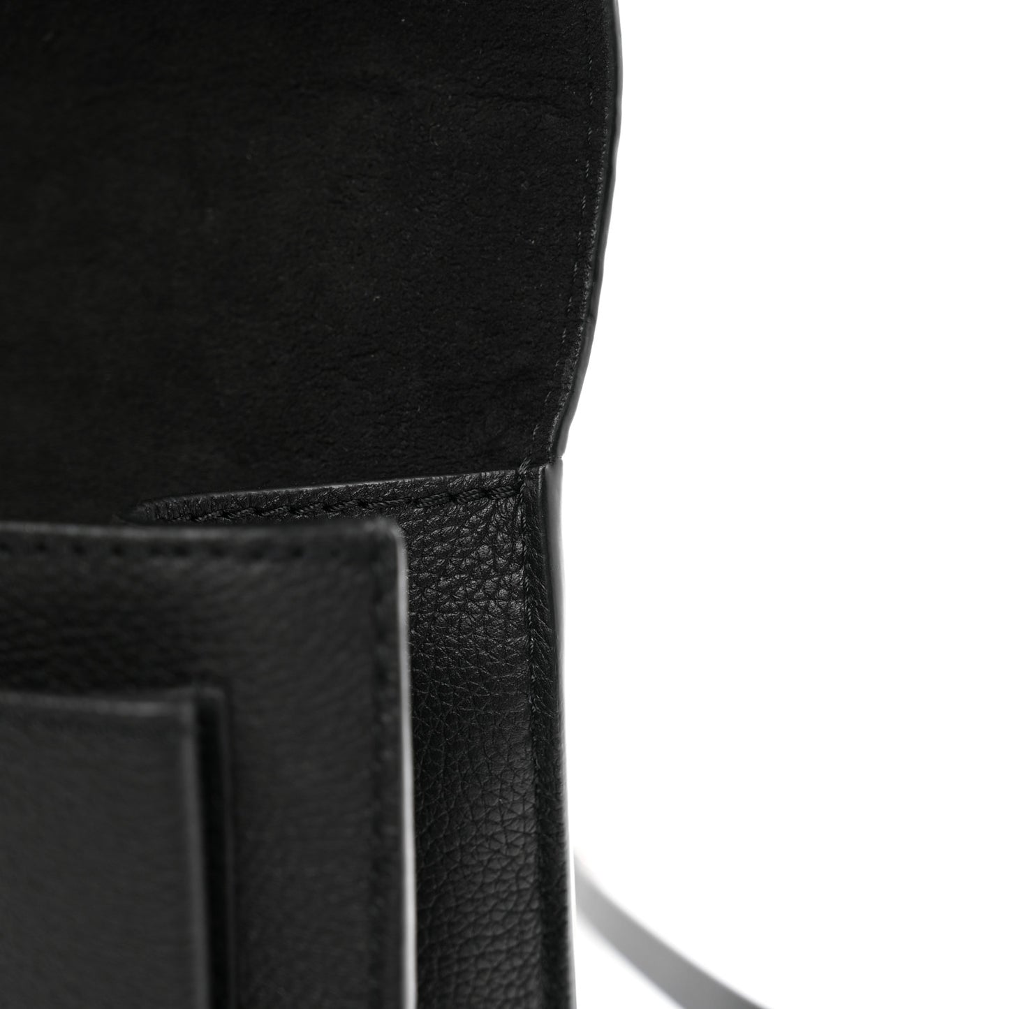 Soft Calfskin Mylockme Chain Bag BB Black