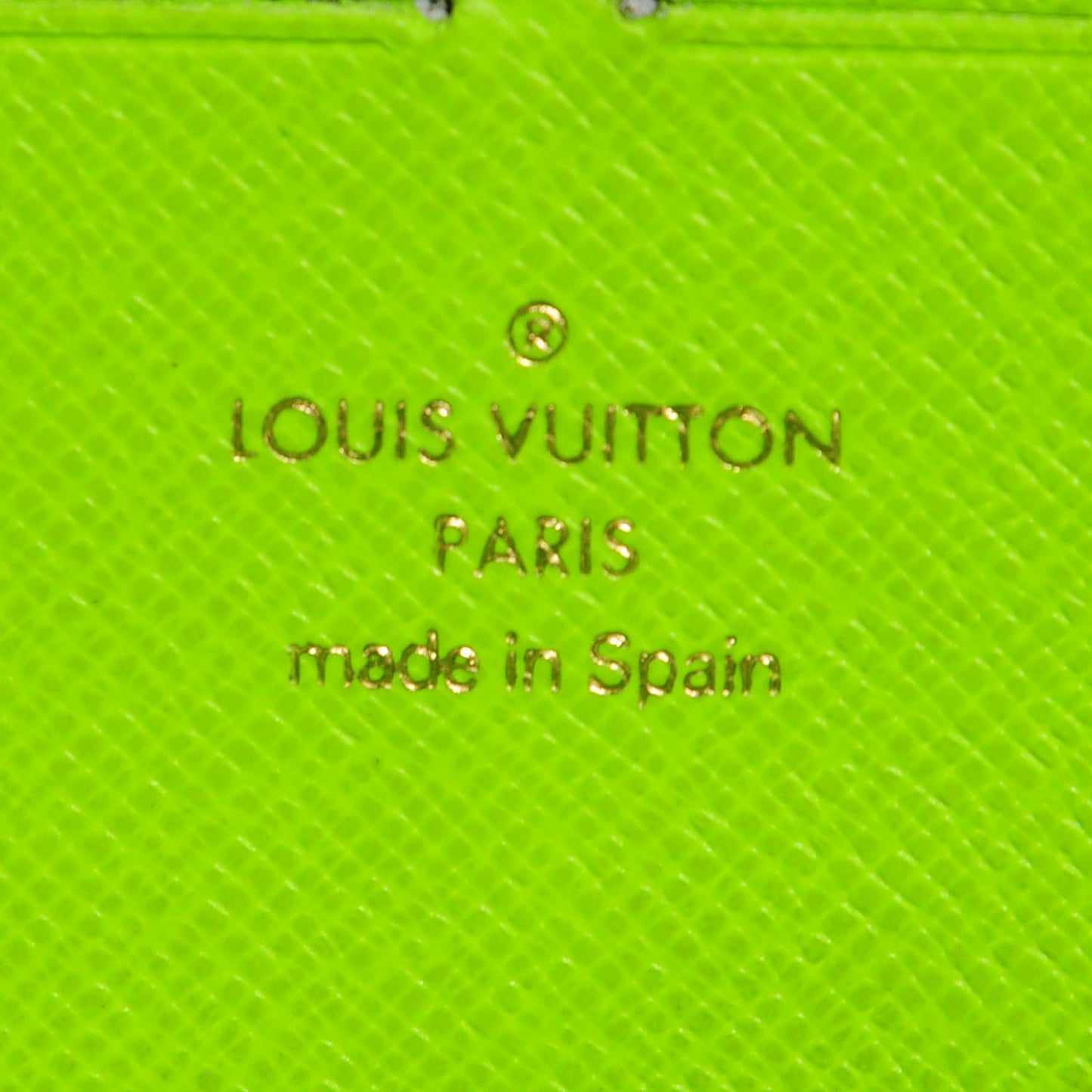 Monogram Graffiti Zippy Wallet Green
