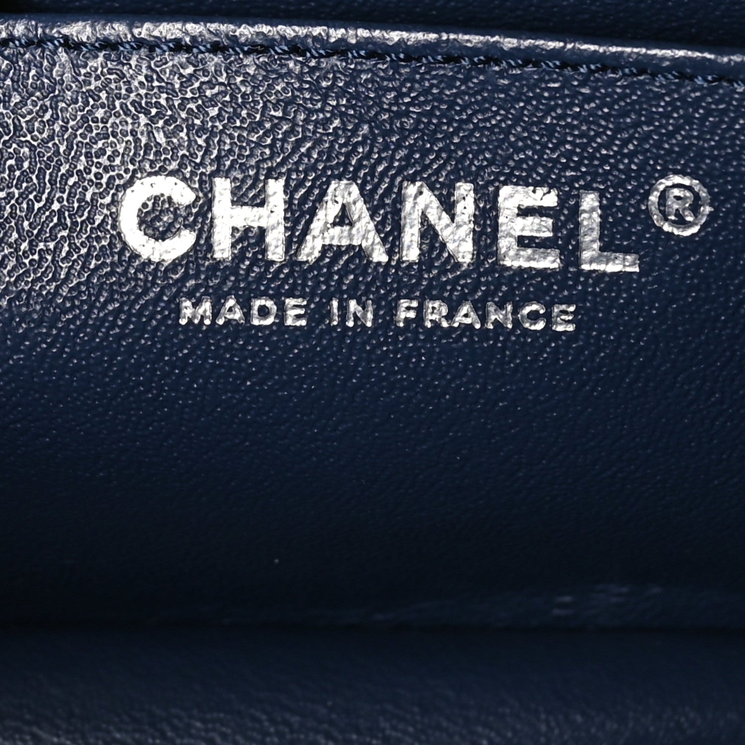 Chanel Jersey Quilted Camellia 2.55 Reissue Mini Flap Black Blue White 6 of 11