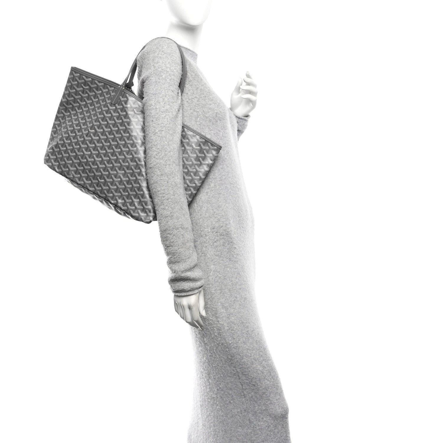 Goyard Goyardine Saint Louis PM Grey 2 of 11