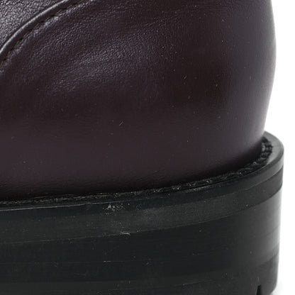 Jimmy Choo Calfskin Combat Boots 41.5 Brown 8 of 10