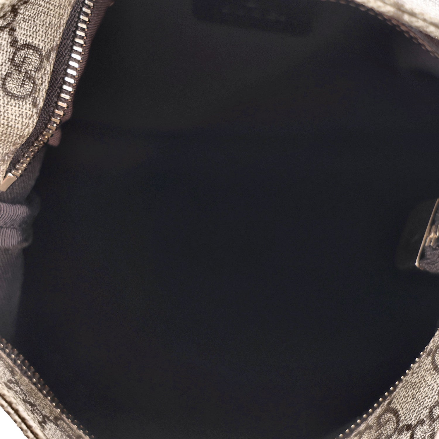 Gucci GG Supreme Monogram Small Flat Messenger Bag Dark Brown 5 of 10