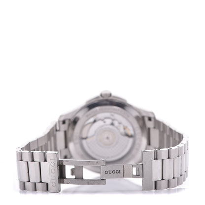 Gucci Stainless Steel 40mm G-Timeless Automatic Watch Black 6 of 6