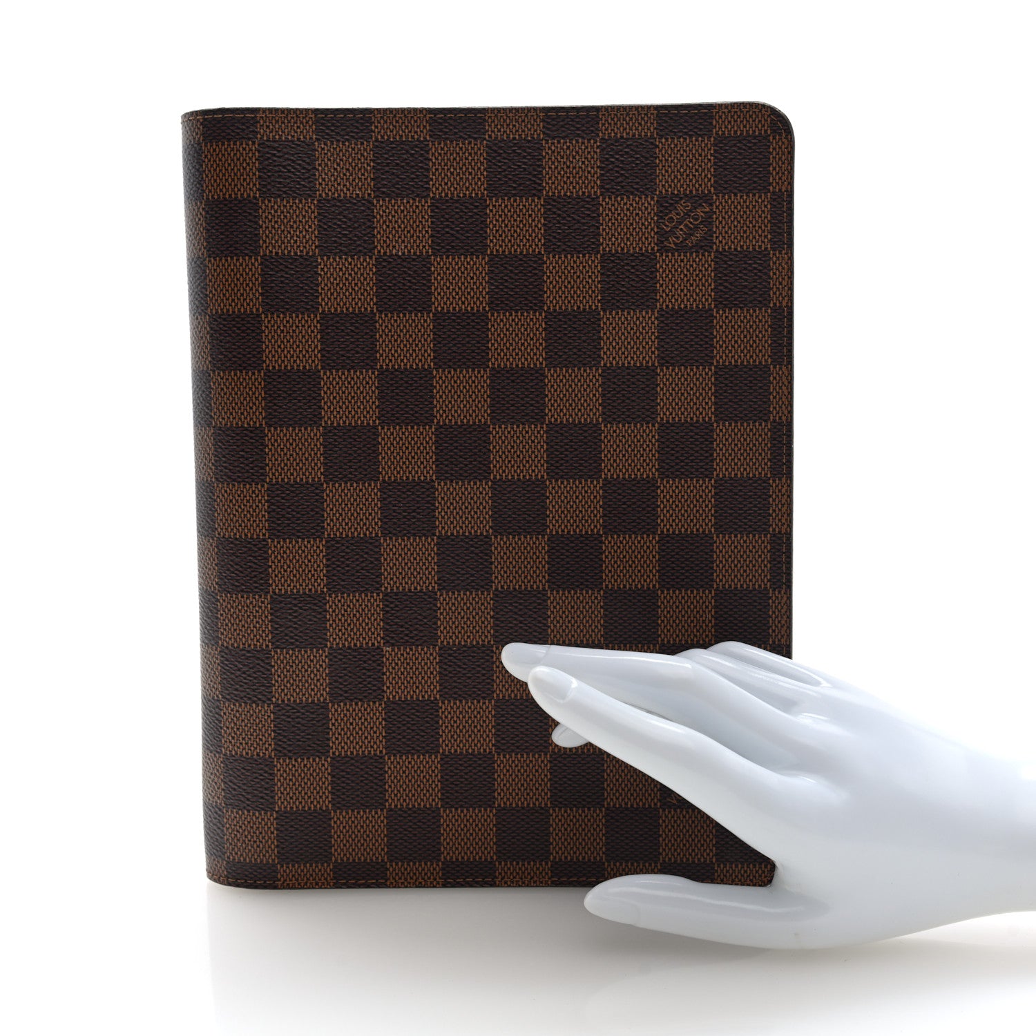 Louis Vuitton Damier Ebene Desk Agenda Cover 2 of 6