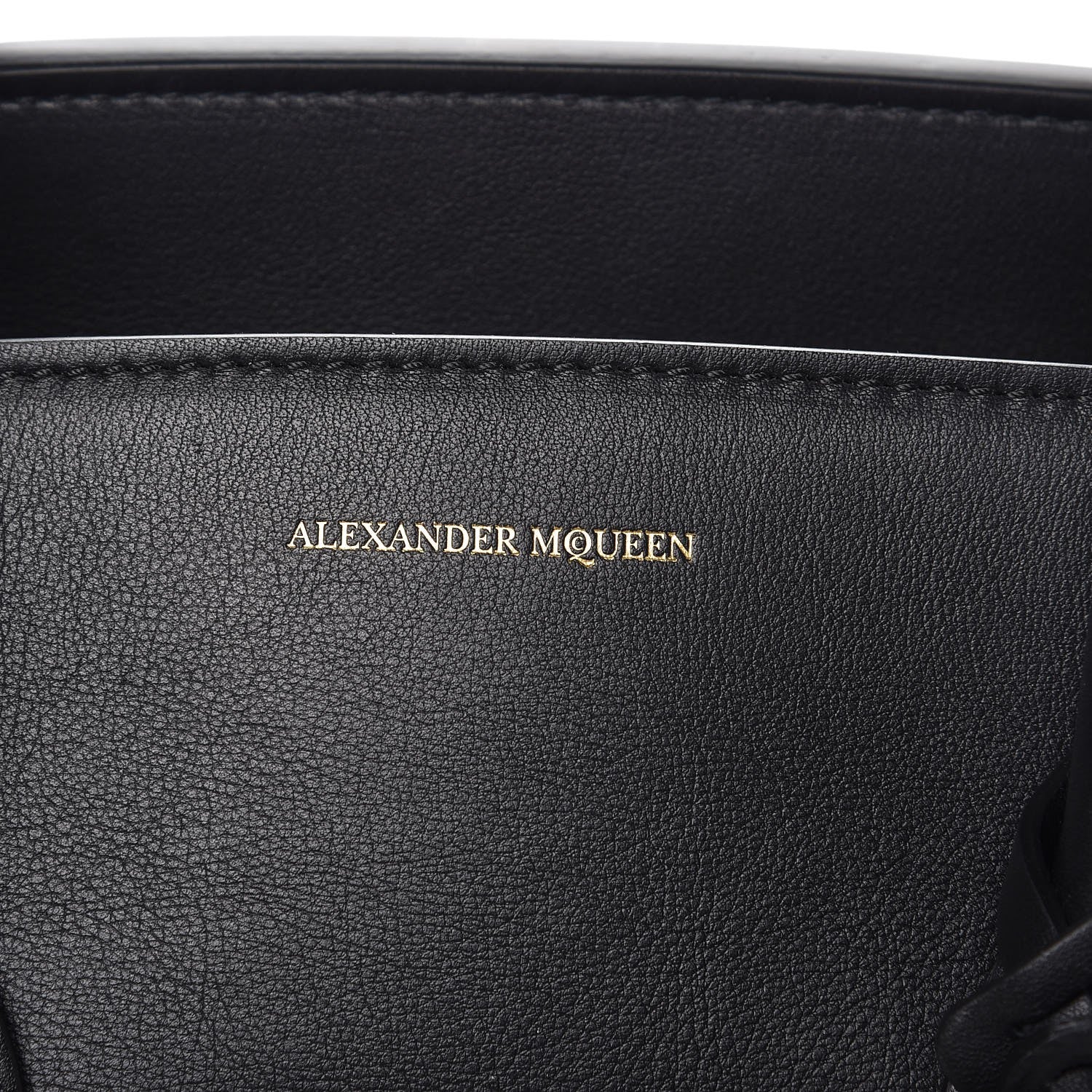 Alexander McQueen Sweet Calfskin Small Heroine 30 Black 6 of 11