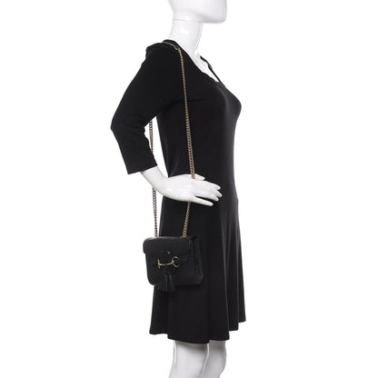 Gucci Guccissima Mini Emily Shoulder Bag Black 2 of 13