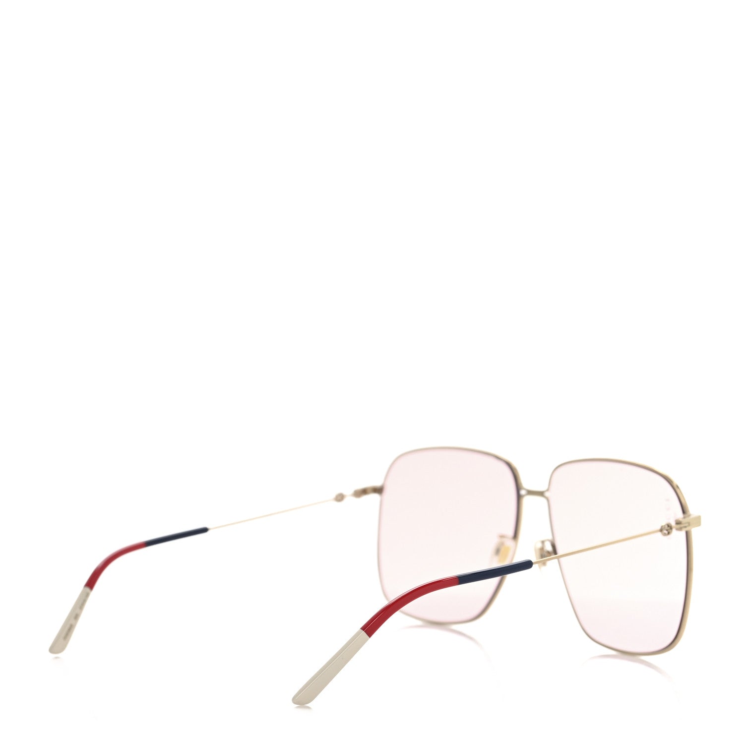 Gucci Rectangular Frame Interlocking G Sunglasses GG0394S Pink 4 of 7