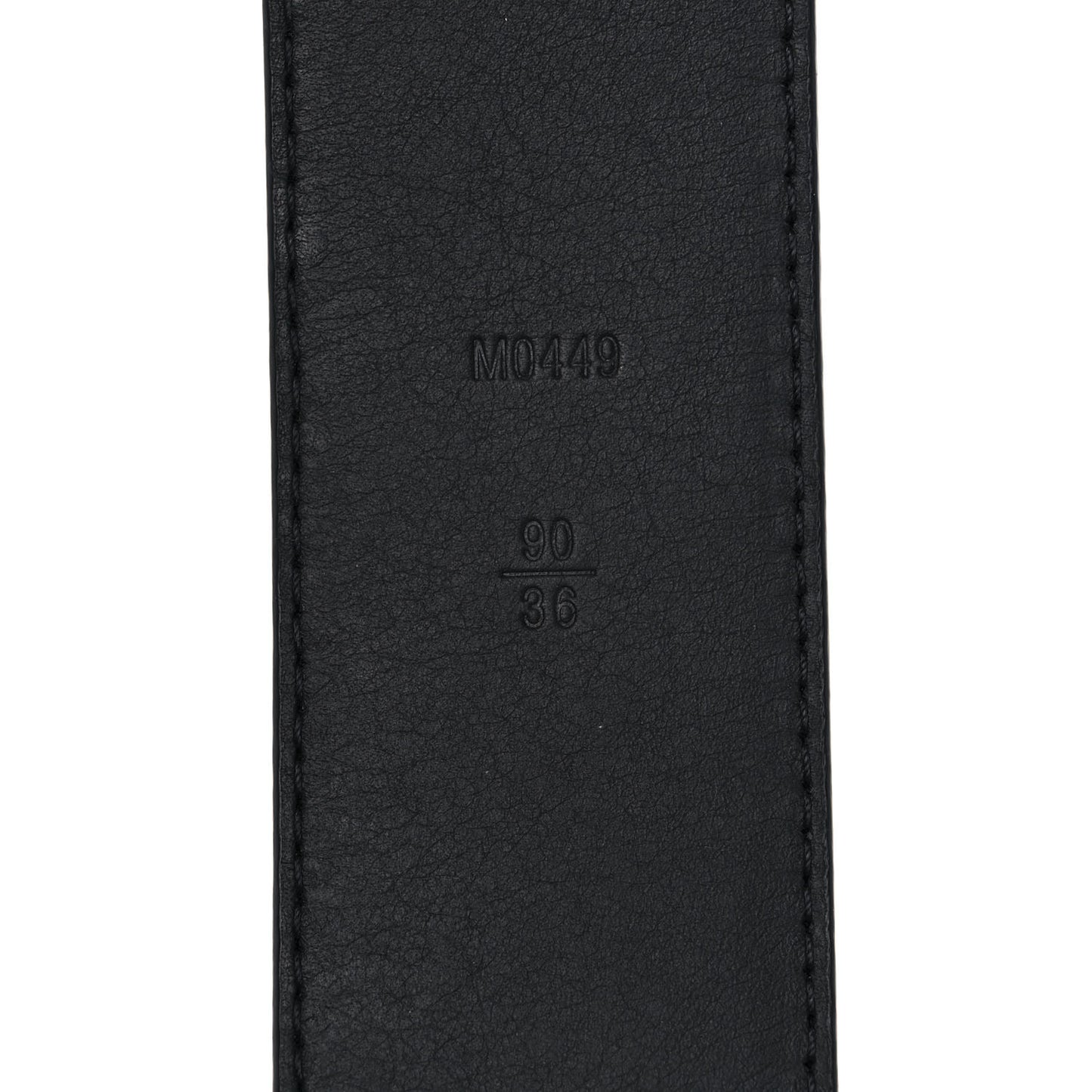 Monogram Eclipse Taigarama 40mm LV Initiales Reversible Belt 90 36 Black