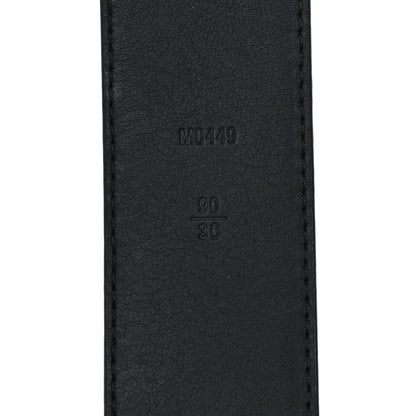 Louis Vuitton Monogram Eclipse Taigarama 40mm LV Initiales Reversible Belt 90 36 Black 4 of 12