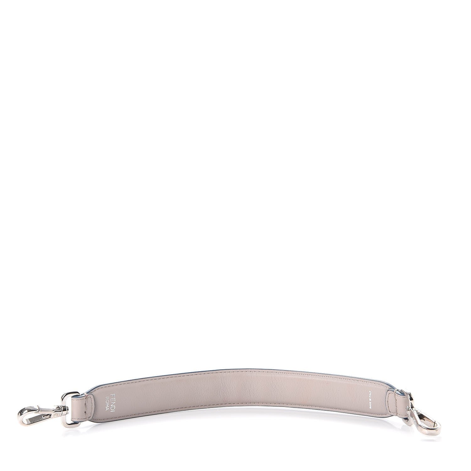 Fendi Vitello Dolce Plexiglass Studded Mini Strap You Grigio Polvere Multicolor 2 of 6