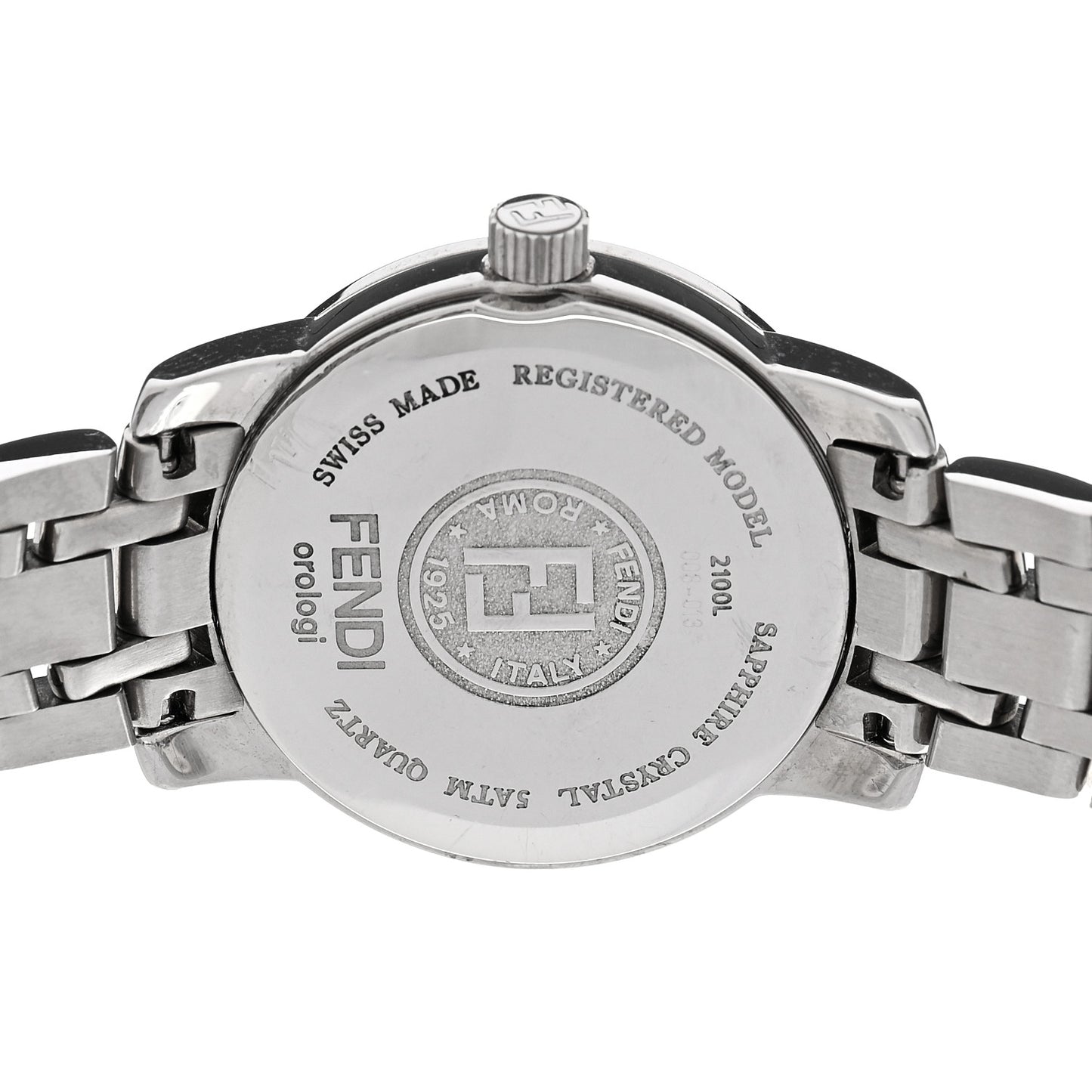 Stainless Steel 26mm 2100L Quartz Watch White