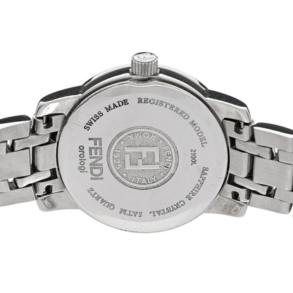 Fendi Stainless Steel 26mm 2100L Quartz Watch White 4 of 4