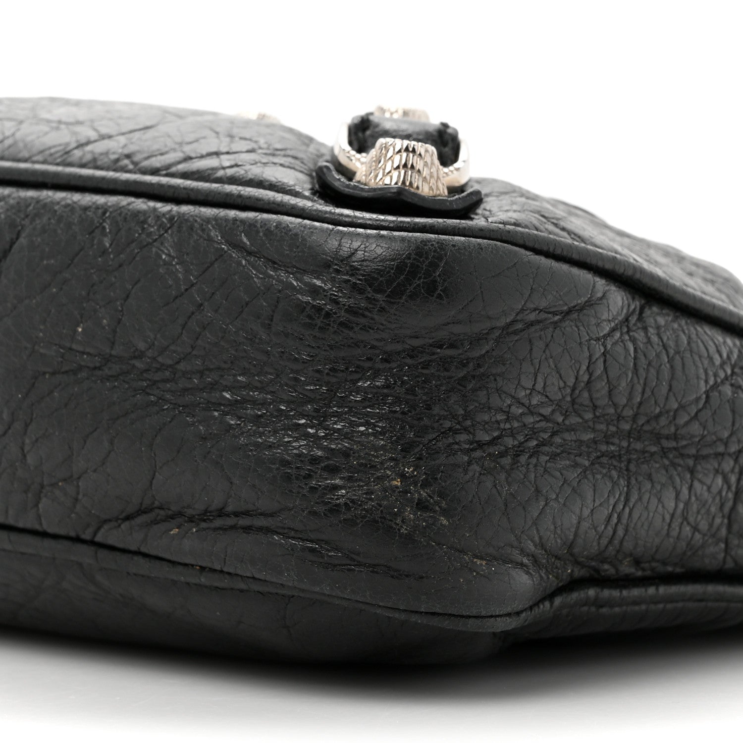 Balenciaga Agneau Giant 12 Silver Hardware Hip Black 9 of 15