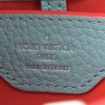 Louis Vuitton Taurillon Capucines BB Ciel 7 of 13
