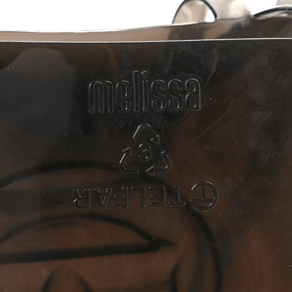 Telfar x MELISSA Jelly Medium Shopping Bag Clear Black 6 of 8