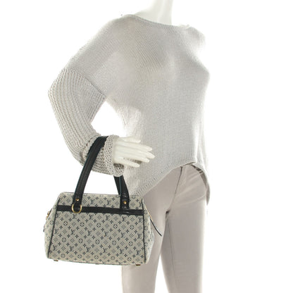 Louis Vuitton Mini Monogram Josephine PM Blue 4 of 11