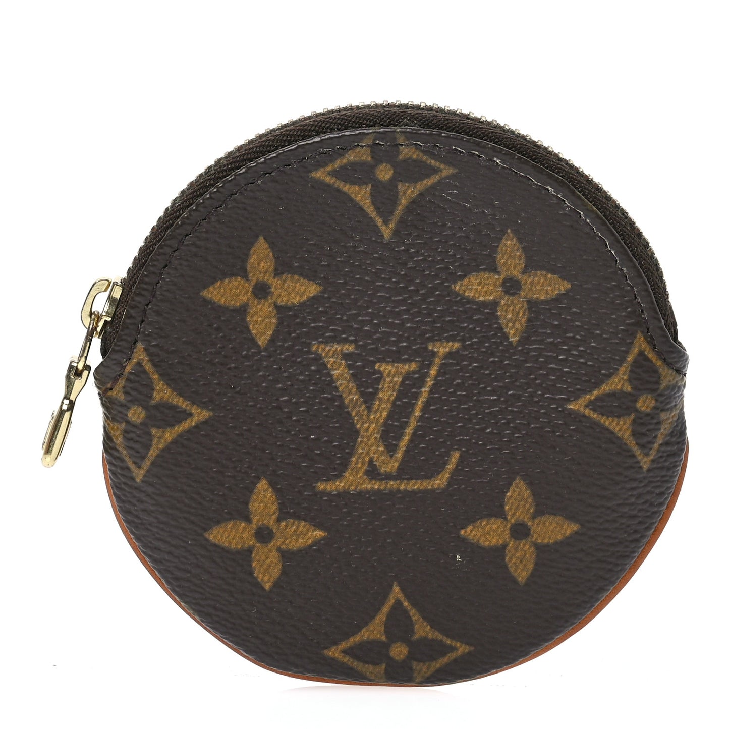 Monogram Round Coin Purse