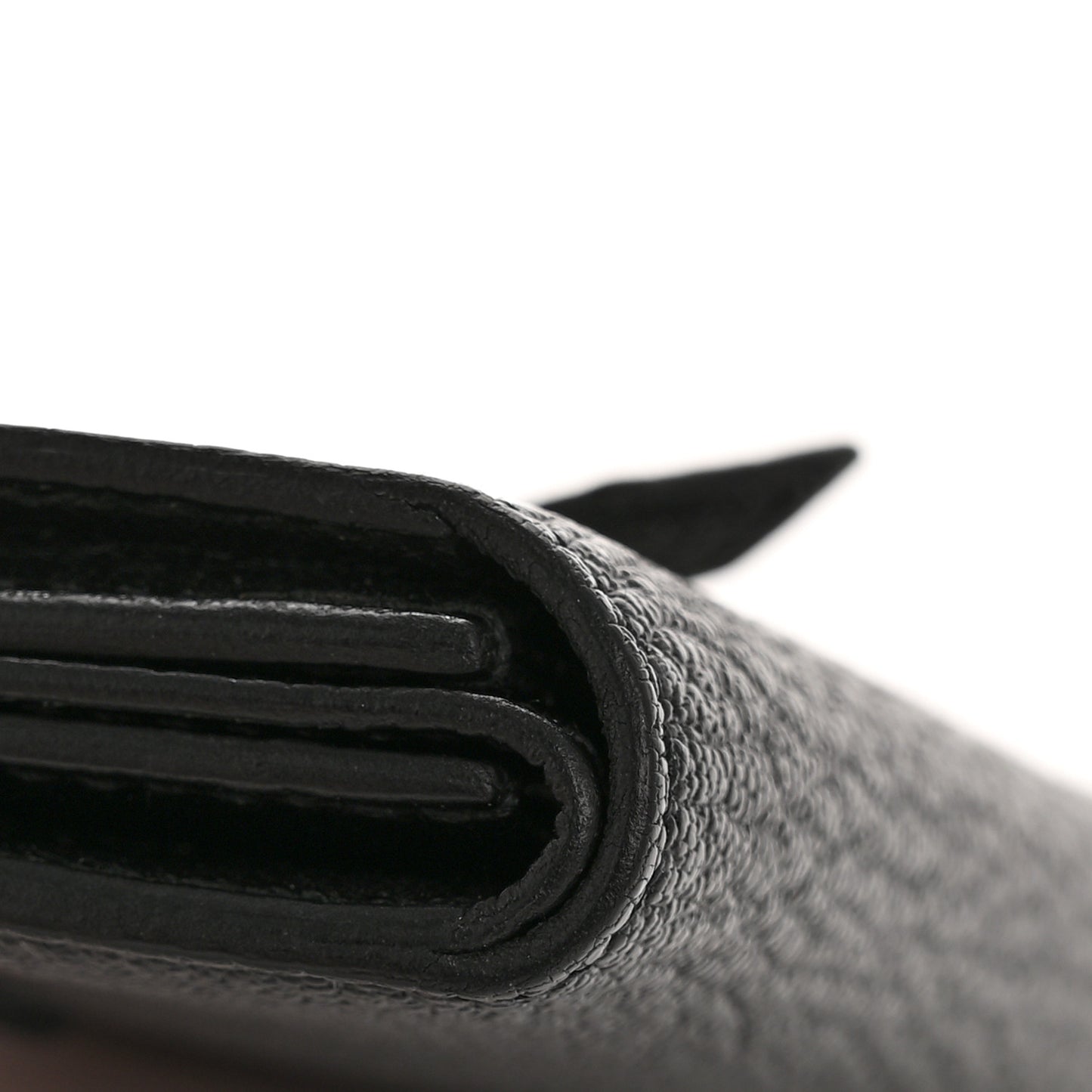 Chevre Mysore Mini Bearn Wallet Black