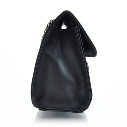 Chanel Leather Vertical Quilt Maharaja Express Flap Black 3 of 8