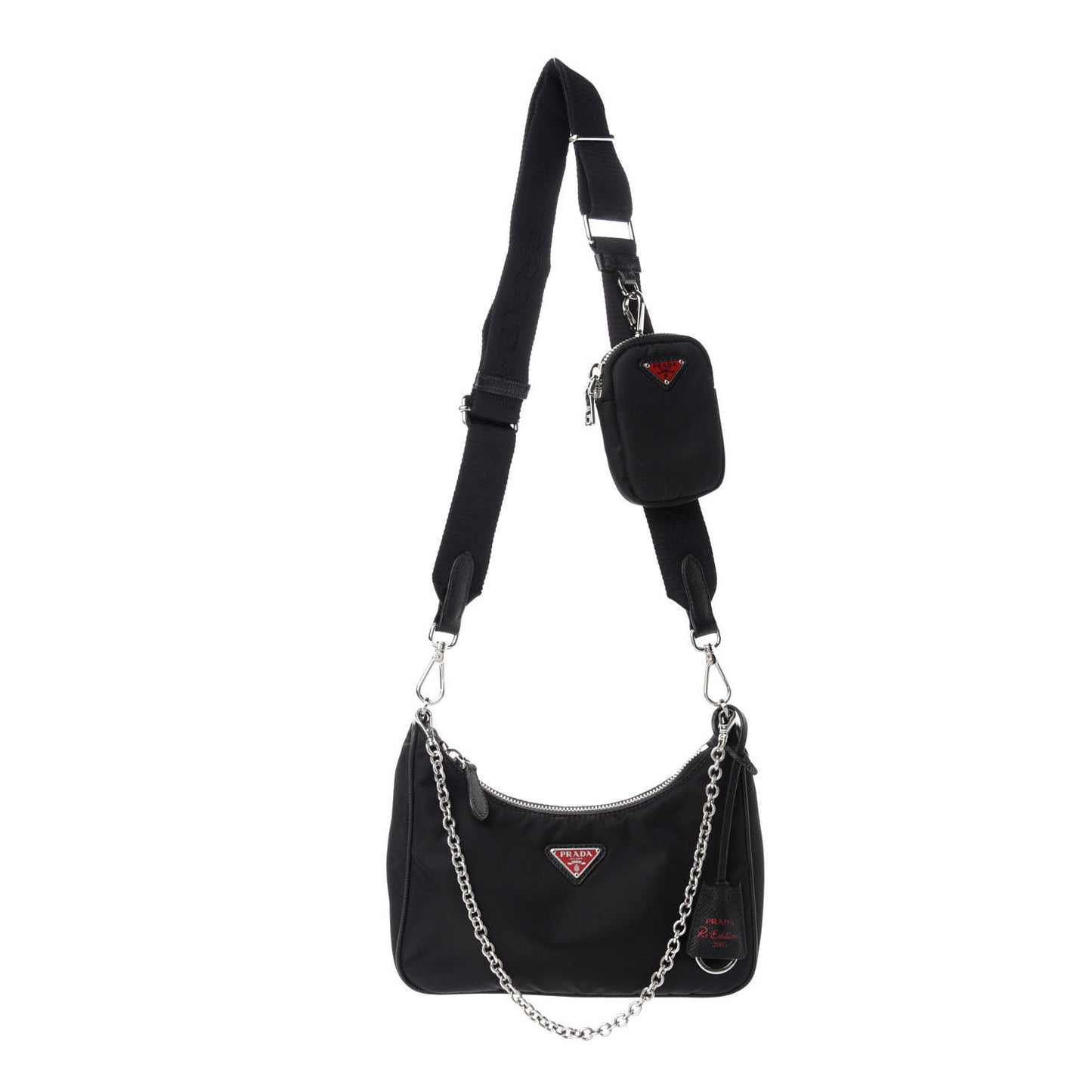 Nylon Lunar New Year Re-Edition 2005 Shoulder Bag Black