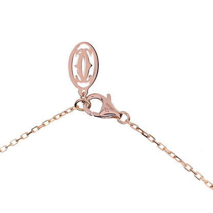 Cartier 18K Pink Gold Diamond SM D'Amour Pendant Necklace 5 of 6