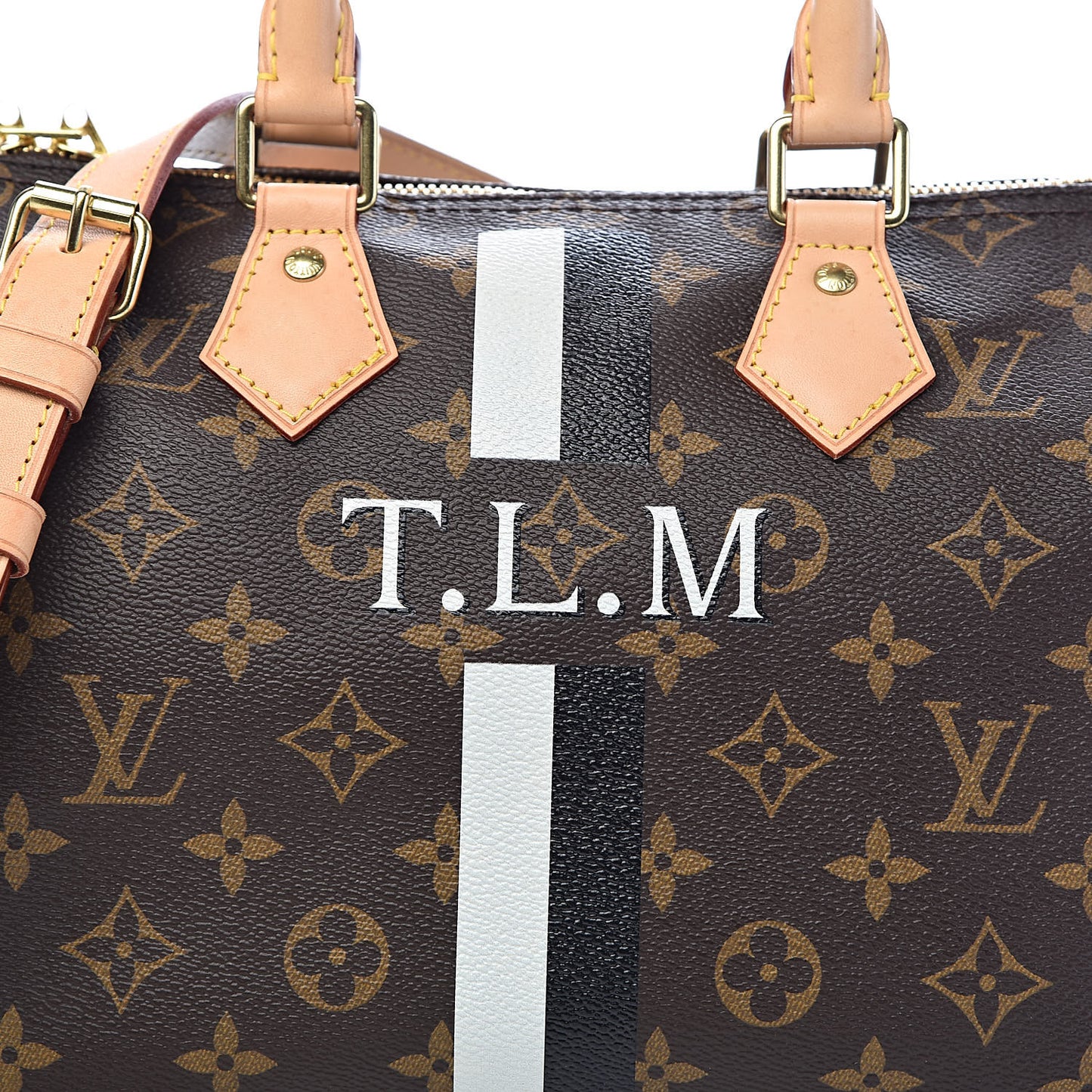 Monogram My LV Heritage Speedy Bandouliere 25 Black Ivory