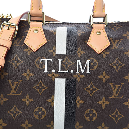 Louis Vuitton Monogram My LV Heritage Speedy Bandouliere 25 Black Ivory 9 of 9