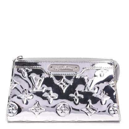 Louis Vuitton Monogram Mirior Trousse Cosmetic Pouch Silver 1 of 9