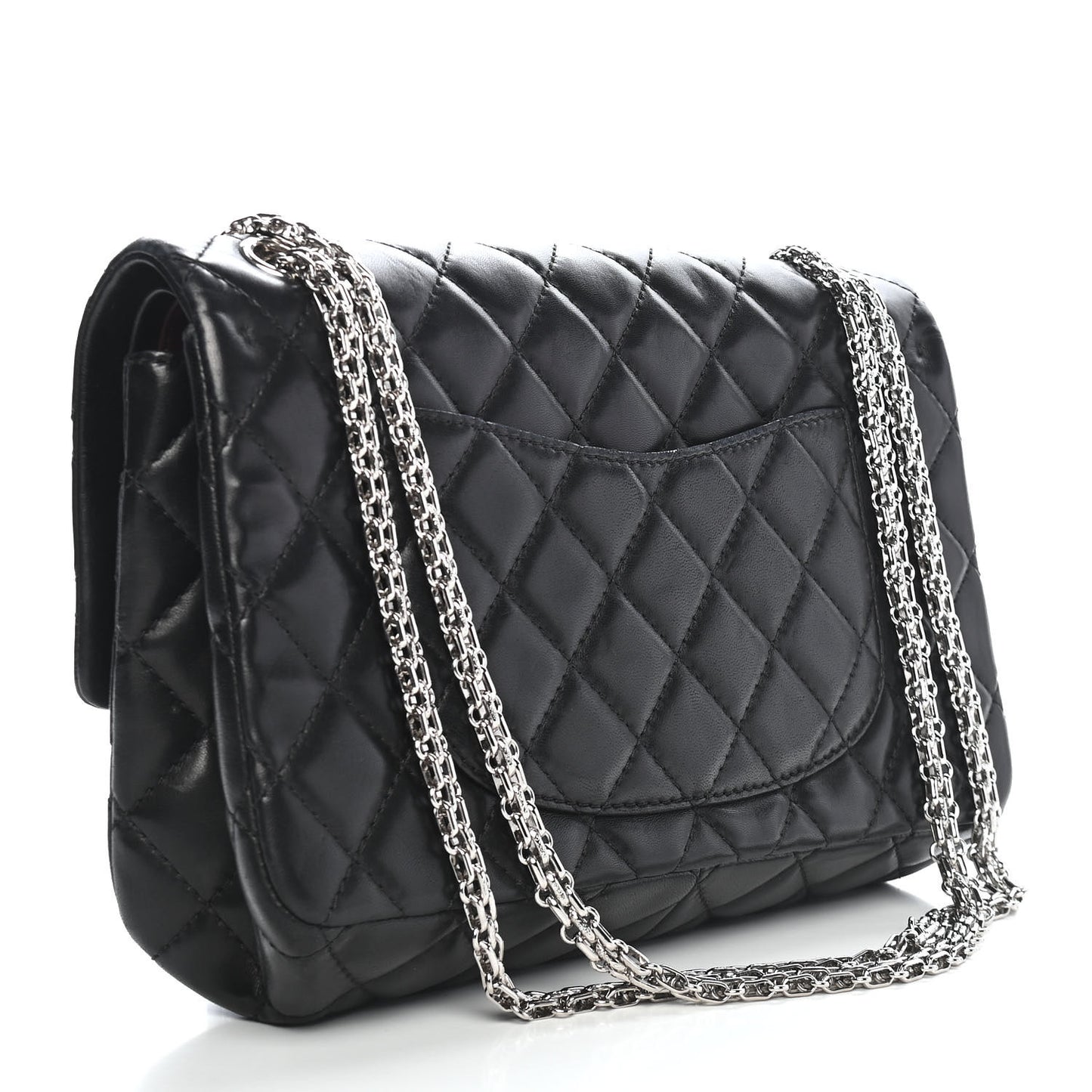 Lambskin Quilted 2.55 Reissue 226 Flap Black