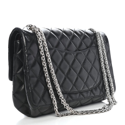 Chanel Lambskin Quilted 2.55 Reissue 226 Flap Black 3 of 10