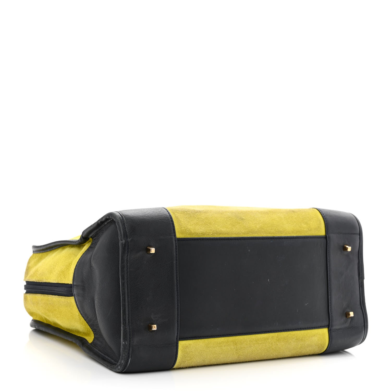 Loewe Suede Calfskin Amazona Yellow Black 3 of 15
