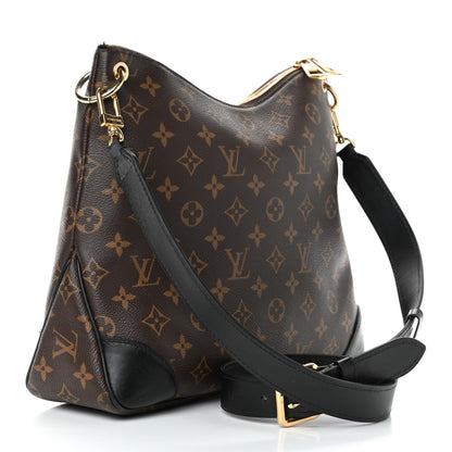 Louis Vuitton Monogram Odeon MM Black 3 of 16
