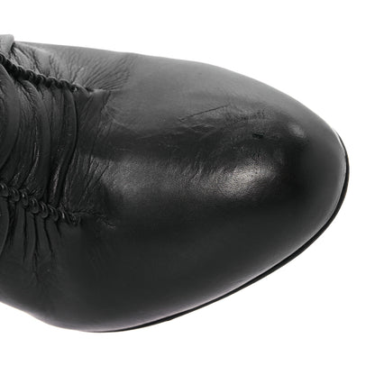 Christian Louboutin Calfskin Lina 100 Boots 40.5 Black 10 of 11