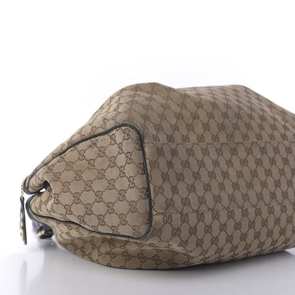 Gucci Monogram Large Sukey Tote Beige Ebony Black 6 of 21
