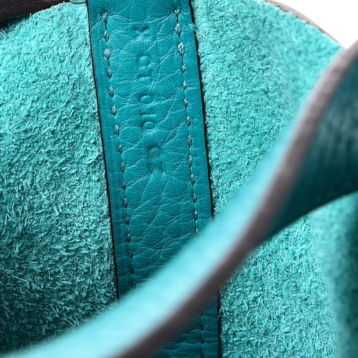 Hermes Taurillon Clemence Picotin Lock 18 PM Bleu Paon 7 of 8