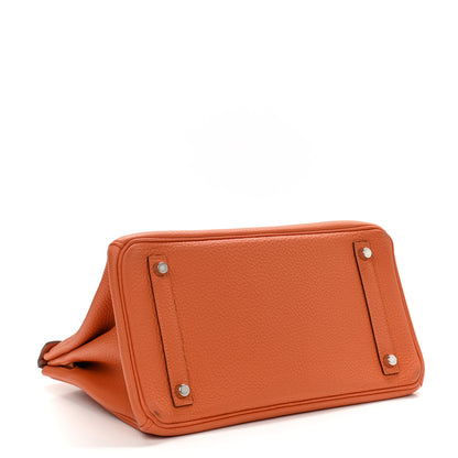 Hermes Togo Birkin 30 Orange 4 of 15