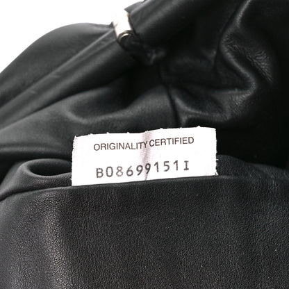 Bottega Veneta Smooth Butter Calf The Pouch Oversized Clutch Black 7 of 11